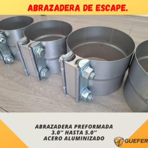 Abrazaderas escape Preformadas